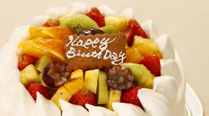 誕生日ケーキ